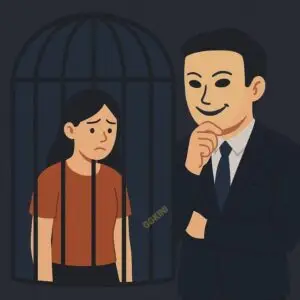 她们的故事 05|人格被塑型的爱情操控实录 女生在恋爱中不敢表达情绪、不敢说“不”,被塑造成对方理想样子的故事情境图