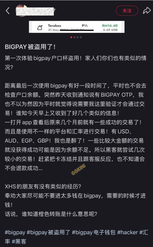 BigPay 被盗刷真实案例合集警示封面图